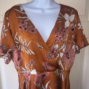 Express Floral Dress